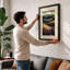 Mountain Valley Farm Japandi - Framed Print-40024440-40024445