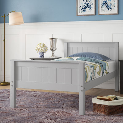 Beckett Solid Pine Platform Bed