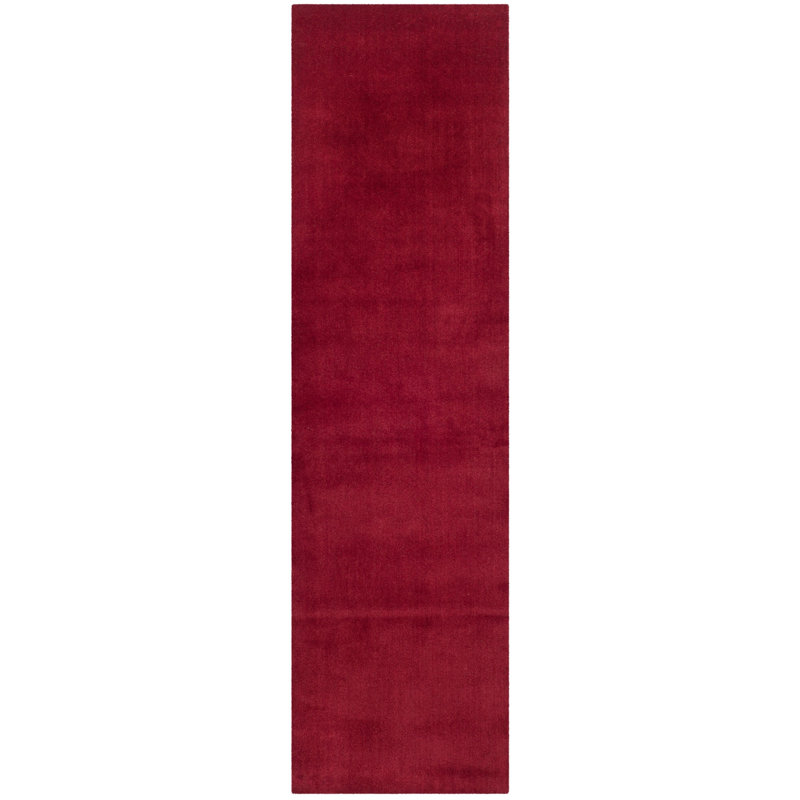 Frann Hand Tufted Wool Solid Color Rug, Runner 2'3" x 8'