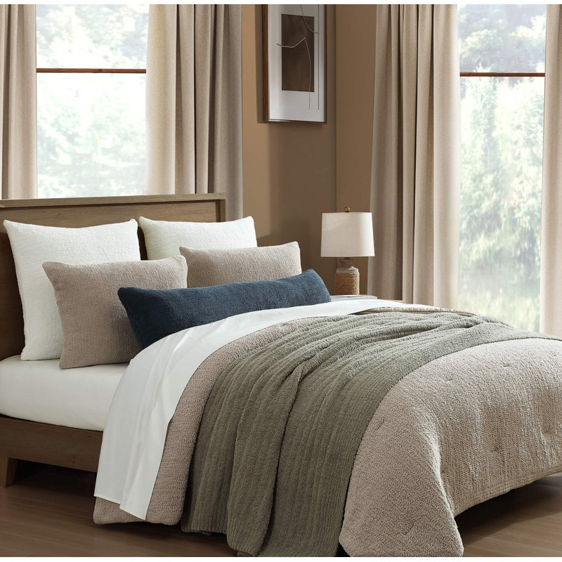 Snug Memory Foam Plush Pillow, Midnight