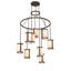 Rustic Lodge 9 - Light Chandelier