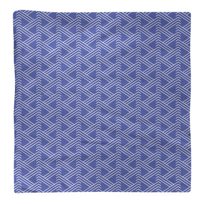 Serviette de table en coton Zig Zag