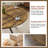 42 Inch Round Dining Table With Storage Shelf-1072744780-1068063357