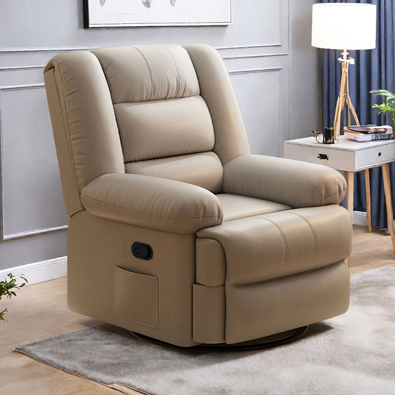 Fauteuil inclinable rotatif avec poche de rangement Sieger, Gris clair