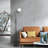 Devyne 74'' Black LED Task Floor Lamp