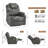 Rosmunda Power Recliner Lift Chair with Massage and Heat, 3 Positions-2067490578