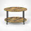 Ensemble de table de salon 3 pièces avec table basse et tables de bout Hesvarn