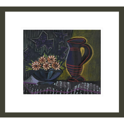 Vase de fleurs et pichet par Pablo Picasso