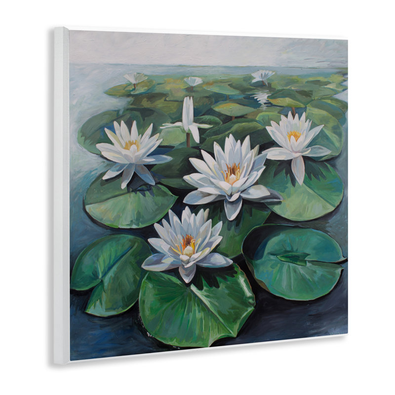 Plaque murale Peace Pad Lily, par Violeta Vollmer