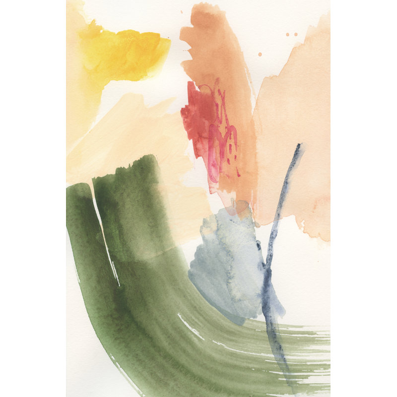 " Garden Palette I " Painting Print, 18" H x 12" W