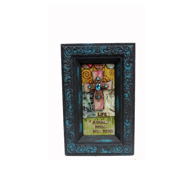 Plaque de vie en croix rasime