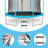 GAMLIF Round Backyard Trampoline with Safety Enclosure
