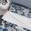 Ensemble de housse de couette à volutes bleu cobalt Acanthus-1677718087