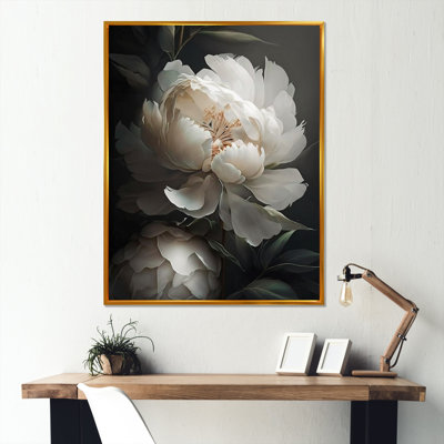 Peony Flower III - Print on Canvas