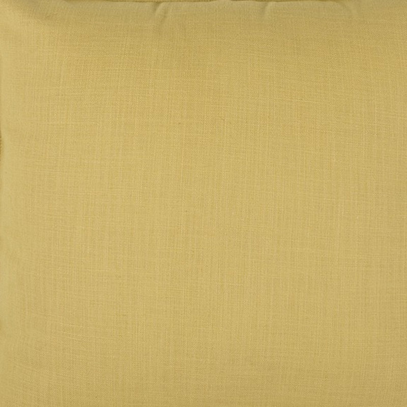 20" Hot Pink Cotton Throw Pillow, Tan