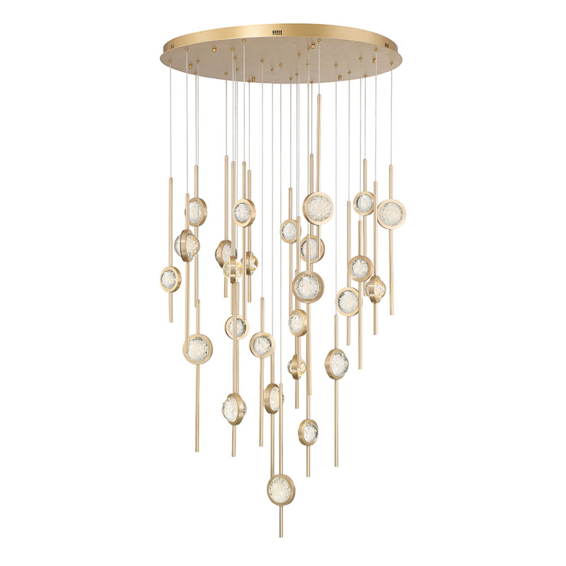 Lustre 26 lumières Barletta, Laiton