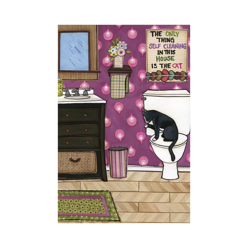 Self Cleaning by Jamie Morath - Wrapped Canvas Print, 101.6 cm H x 66.04 cm W x 1.91 cm D