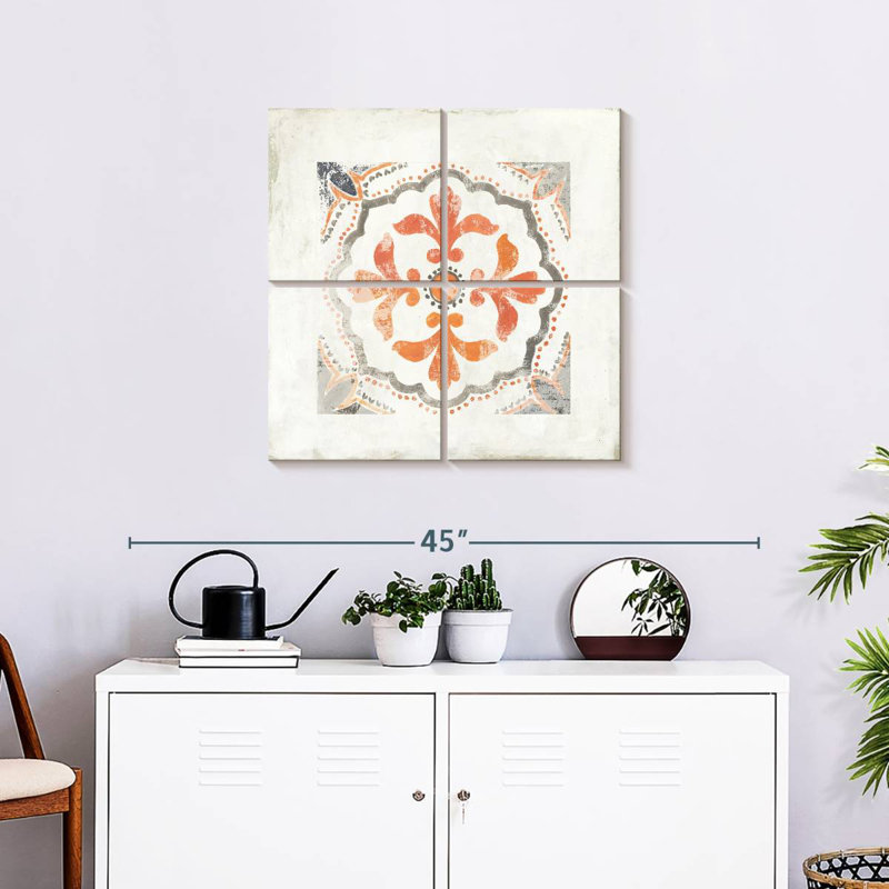 Corail marocain Kerner II, H 26 po x l 26 po