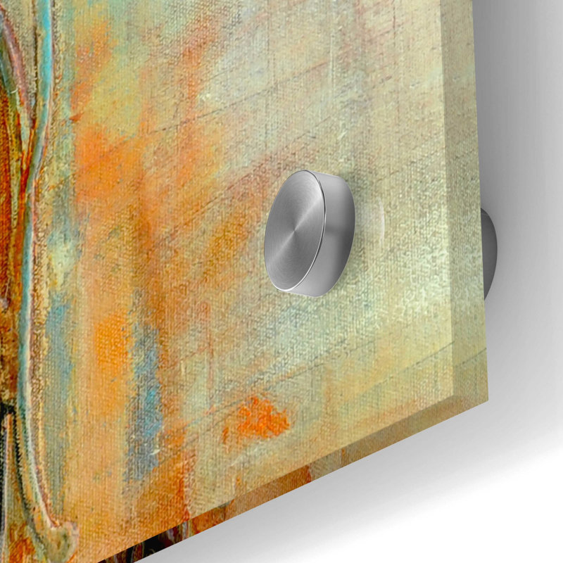 «Urban East I» par Erin Ashley, art mural en verre acrylique, H 24 po x l 24 po x P 0,2 po