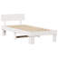 Bed Frame with Headboard Solid Pine Wood-1070559636-1070559627