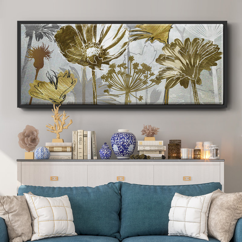 Summer- Framed Canvas, 24" H x 60" W