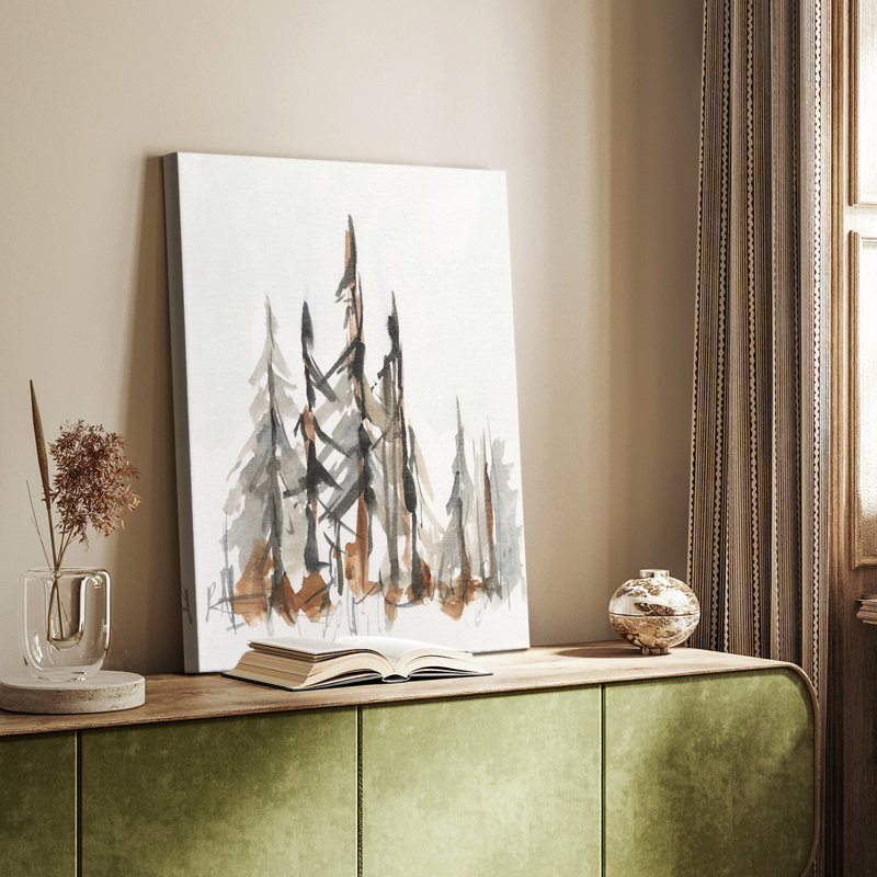 Rustic Evergreen II - galerie Cavas sur mesure, H 36 po x l 24 po