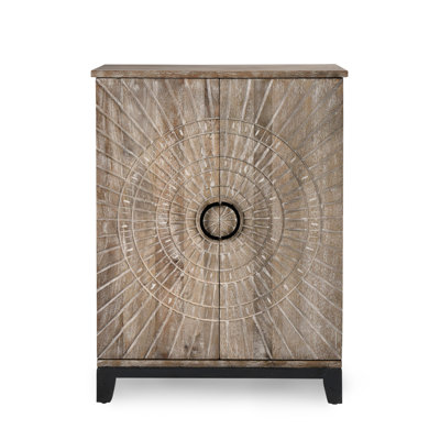 Viva Solid Wood Bar Cabinet