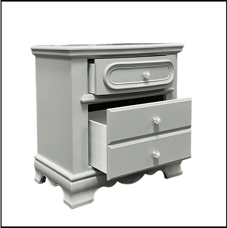 2-Drawer Nightstand