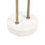 Table d'appoint ronde en verre et marbre-119048298