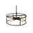4 - Light Dimmable Drum Chandelier