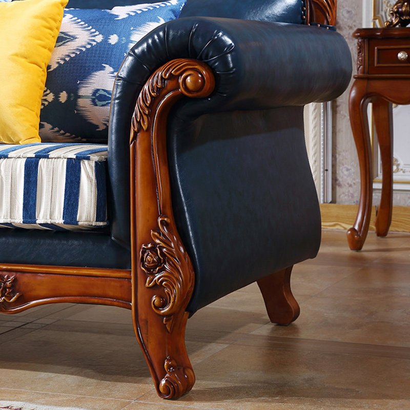 Canapé en cuir de luxe américain