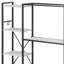 160cm W Metal Standard Bookcase-1684167249