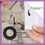 Geometric Abstract Circles Shower Curtains Extra Long-1506059564