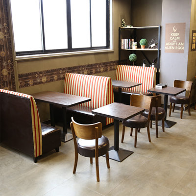 Banc rembourré Snack Bar