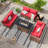 Babak Rattan Sectional Conversation Sets With Fire Pit Table, Coffee Table-1893740866-1935363733