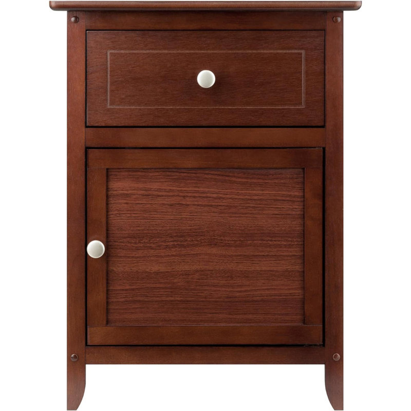 Taryn 18.9'' W Nightstand, Brown