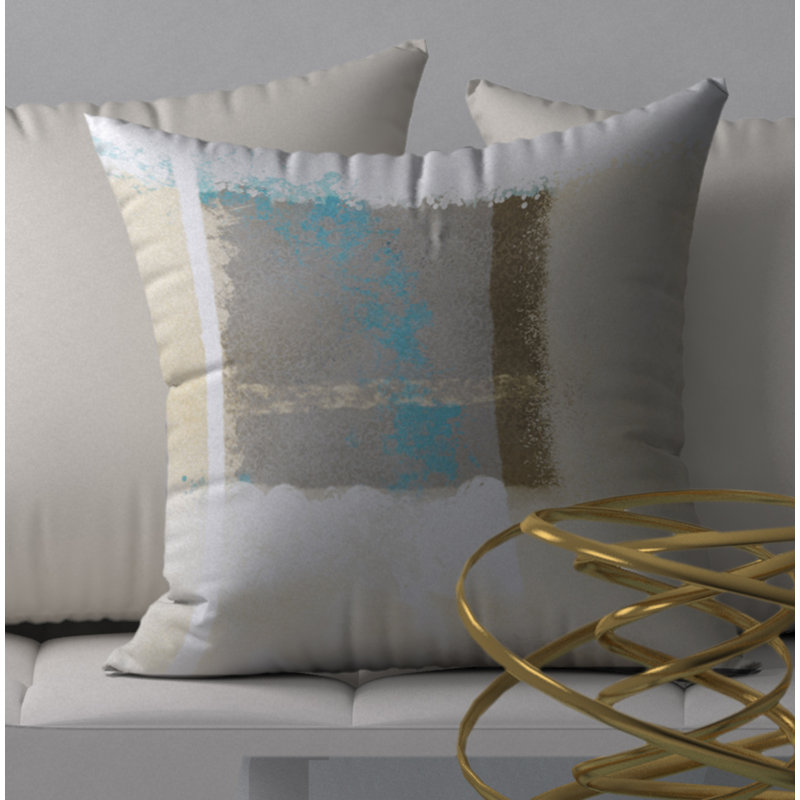 Housse de coussin décorative carrée indéniablement décorative, 20 po X 20 po