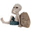 Statue extraterrestre surfer mec