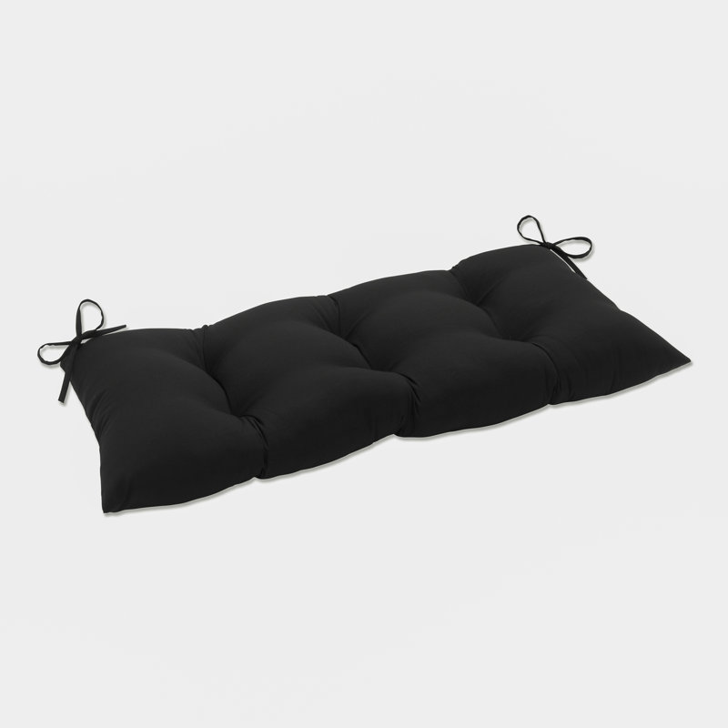 Coussin de causeuse Amarina, Noir