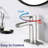 Modern Waterfall Bathroom Faucet - Single Handle In Brushed Nickel With Deck Plate & Overflow Pop Up Drain For Vanity Sink And Lavatory Restroom Emitting-121768075