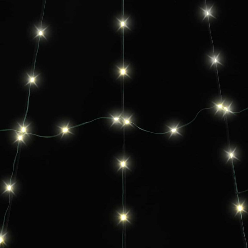  LED Christmas Tree with Ground Spikes 180 cm Metal, Warm White