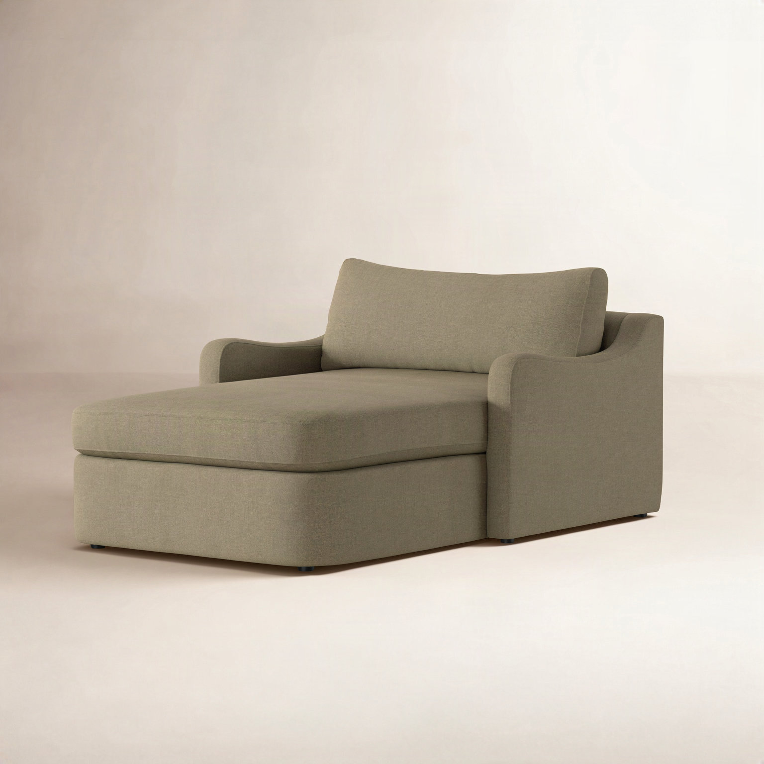 Aurelia Chaise Lounge, Broadway Olive