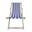 Chaise longue pliante en bois Patulus Populus