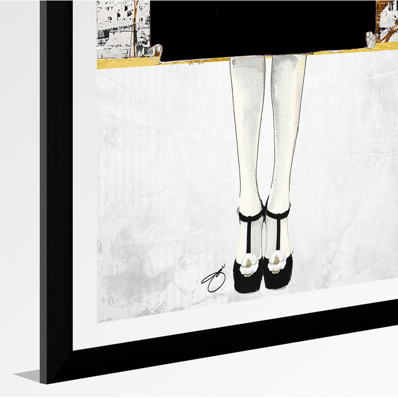 «Runaway with Me», impression sur toile, H 39,5 po x l 27,5 po x P 0,75 po, Acrylique avec cadre noir