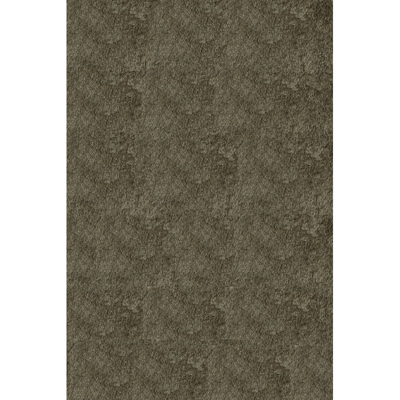Tapis de zone gris touffeté fait main Ciera, Rectangle 2 pi x 3 pi