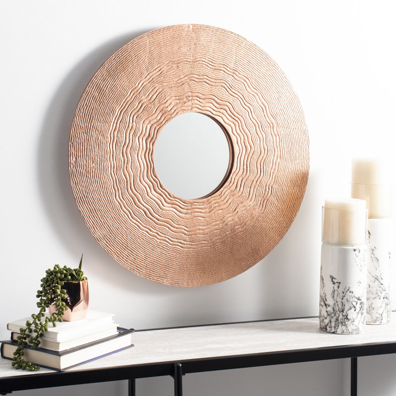 Brewer Metal Flat Wall Mirror