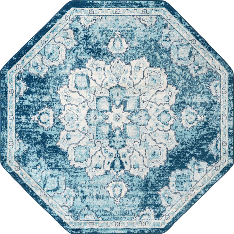 Beecham Oriental Indoor Rug, Octagon 7'10" x 7'10"