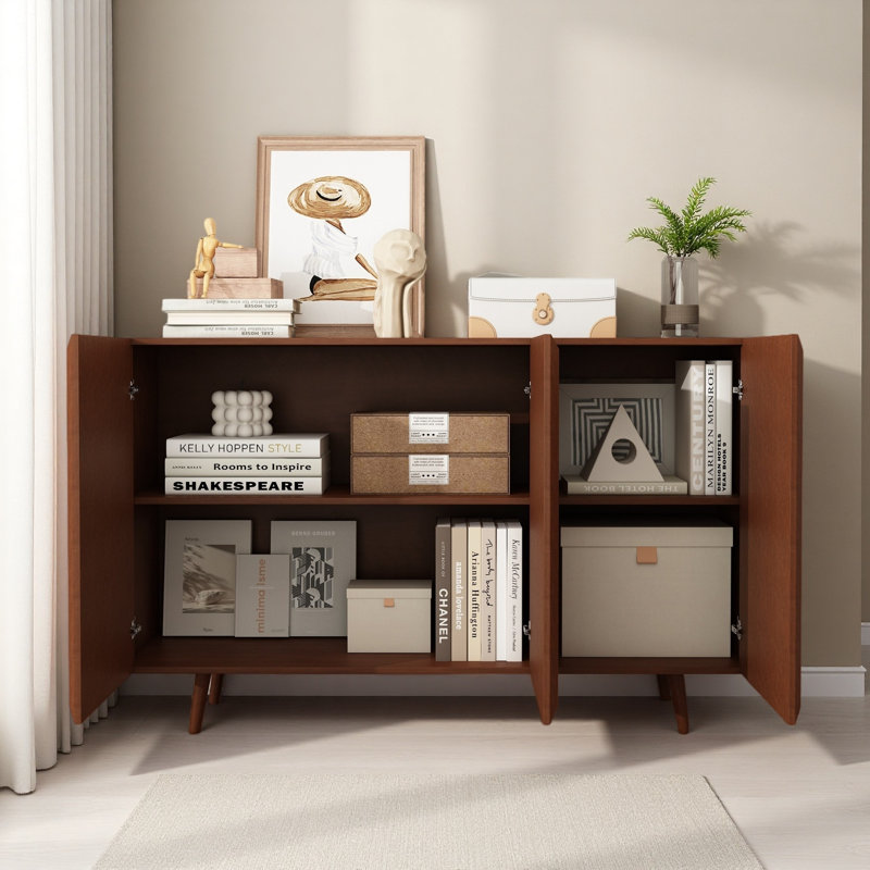 Buffet décoratif avec portes et tablettes