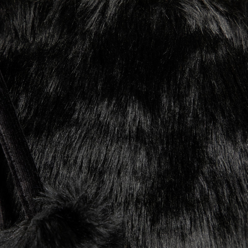 Bas de polyester, Noir