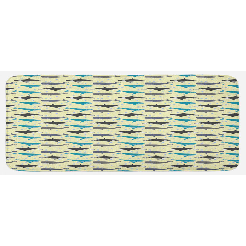Tapis de cuisine Whale
